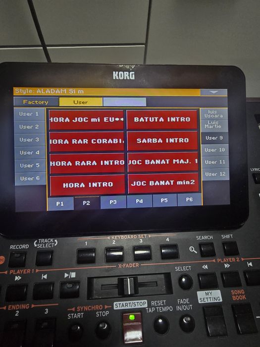 Set korg pa1000 korg pa4 pa5korg pa700 Automat introduceri noi 2026