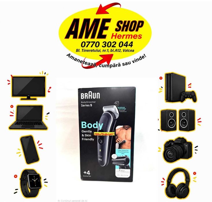 Aparat de ras Braun Series 5 BG5370, NOU/Sigilat!
