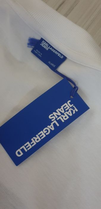 Karl Lagerfeld Cotton Mens Size XL НОВО! ОРИГИНАЛ! Мъжка Тениска!