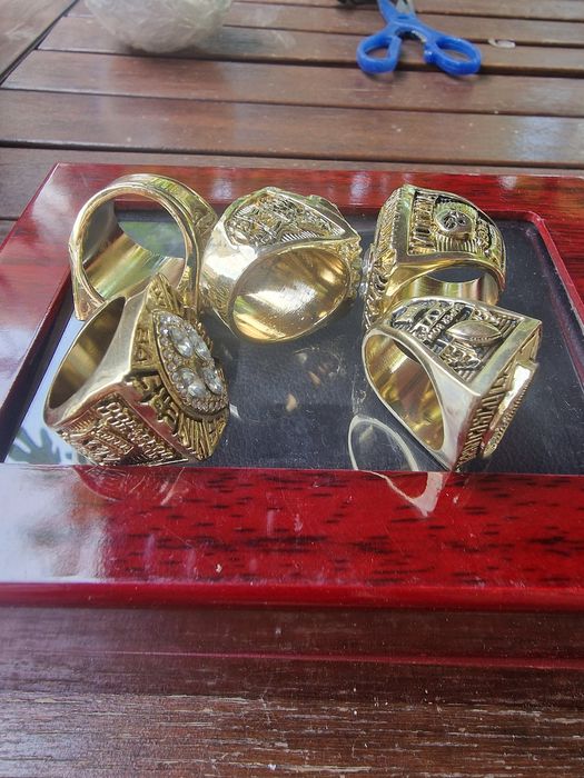 Масивни мъжки пръстени от неръждаема стомана от финали на fnl