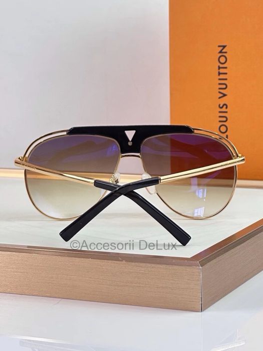 Ochelari de Soare Louis Vuitton Dourado Pilot Z1030E Noi Full Box [Verificare Colet] Gold