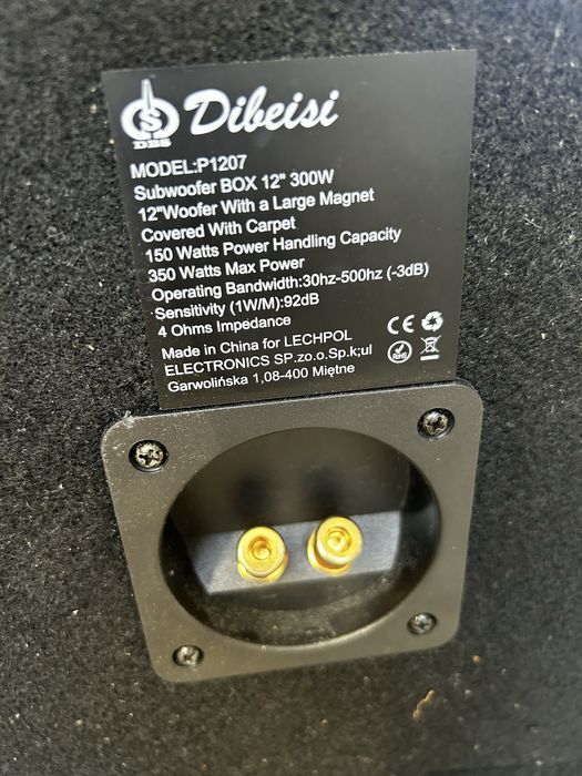 Subwoofer Dibeisi 30cm