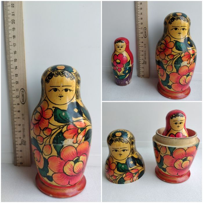 Матрёшка. Панно. Советские сувениры.