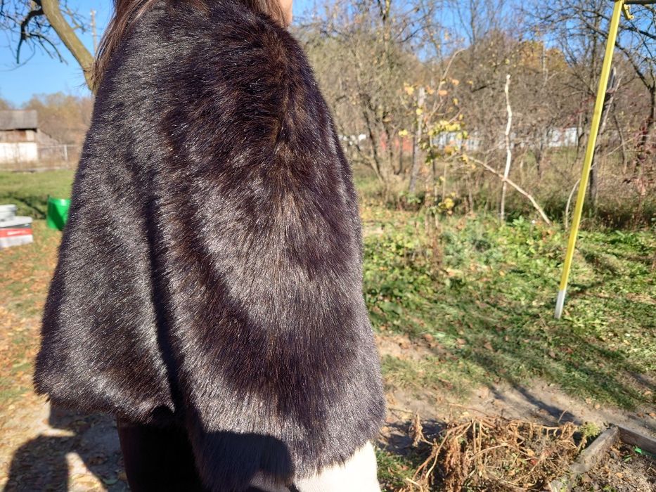 Capă blană elegantă