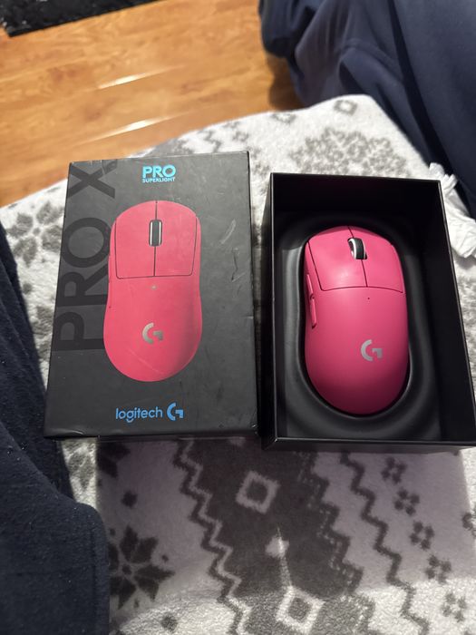 Mouse Gaming Logitech Pro X Superlight Roz