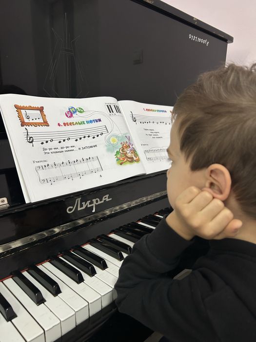 Уроки игры на фортепиано.