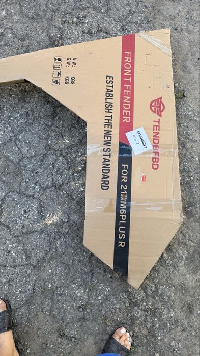 Крыло на haval m6 правое и левое переднее