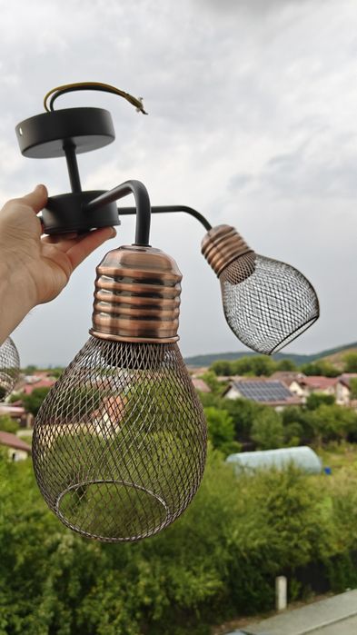 Lustra 3 Becuri reglabilă