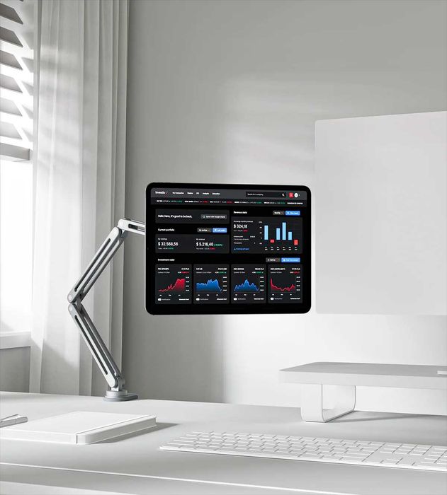 iPad M4 13"  uchun simsiz quvvatlovchi podstavka - KUXIU X38 Pro MAX