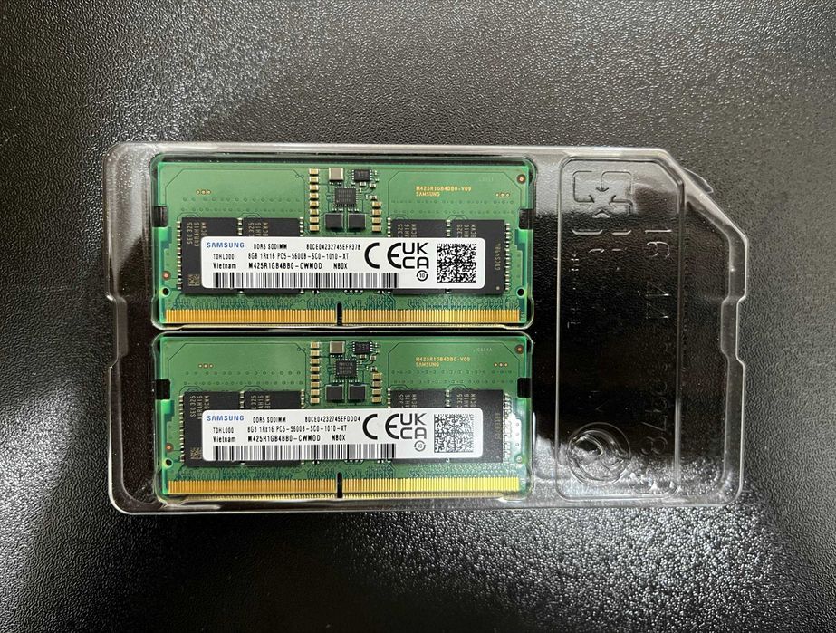 Оперативки для ноутбук DDR5 16Gb 8x2 Sodimm