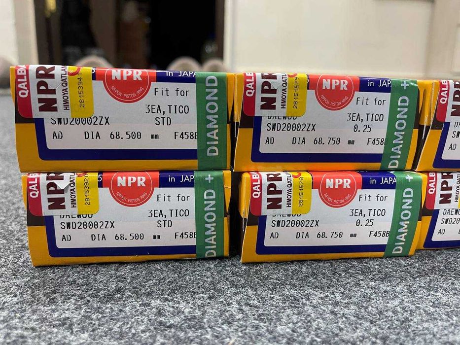 Кольца для поршня DAMAS MATIZ