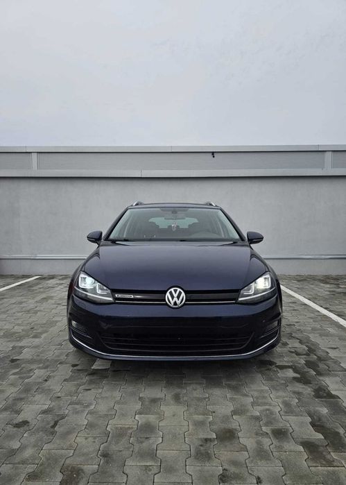 Golf 7 2.0TDI 150cp DSG, full piele maro