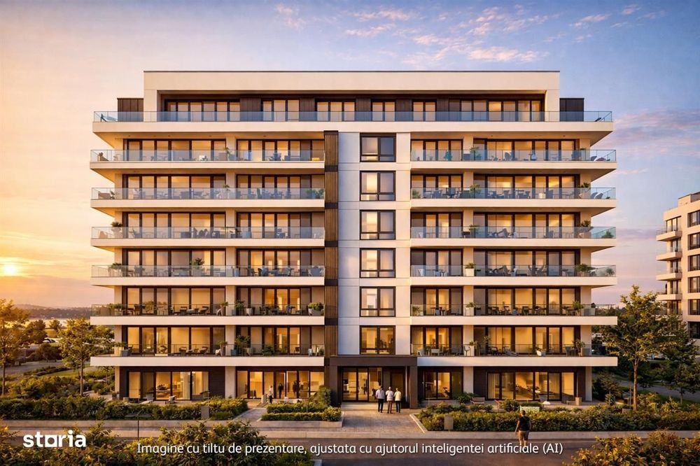 Teren 3771 mp,zona Lacul Morii, Vedere catre lac