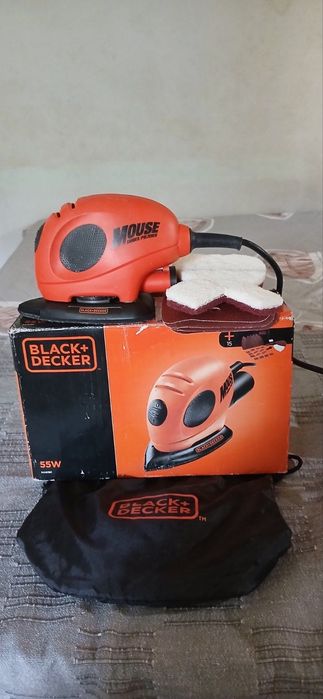 Виброшлайф black & decker 55W