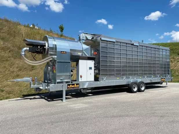Uscator cereale mobil STELA MUF 45 - Germania • Salveaza recolta • Fara autorizatie de constructie • Uscatoare mobile pentru cereale