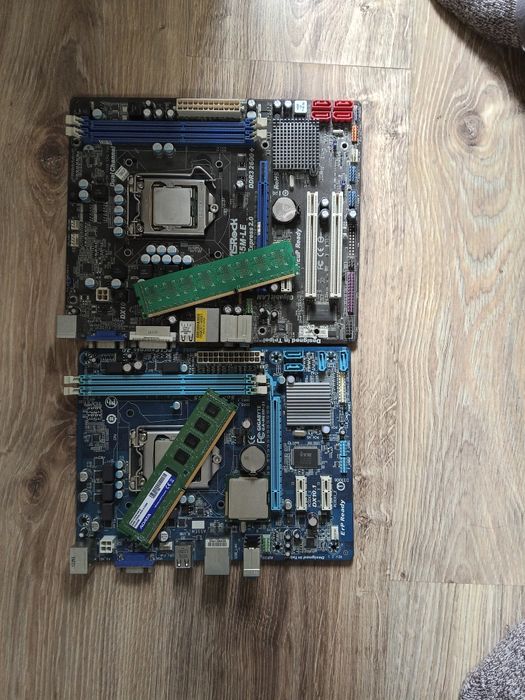 Лот платы процы озу