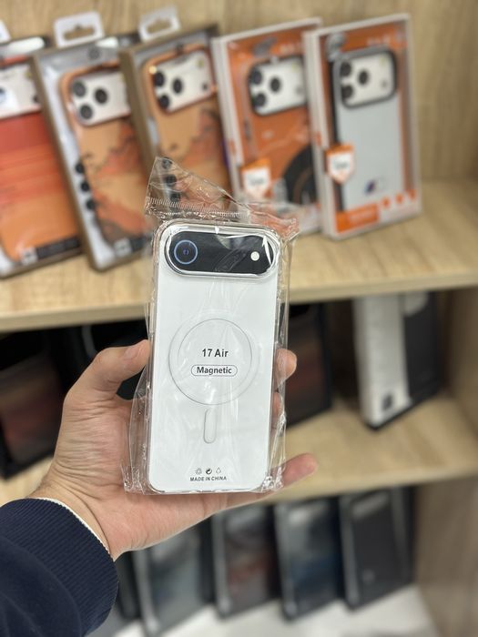 “iPhone 13,11,12,15,17, uchun MagSafe chexola | Yangi | Lux sifat”