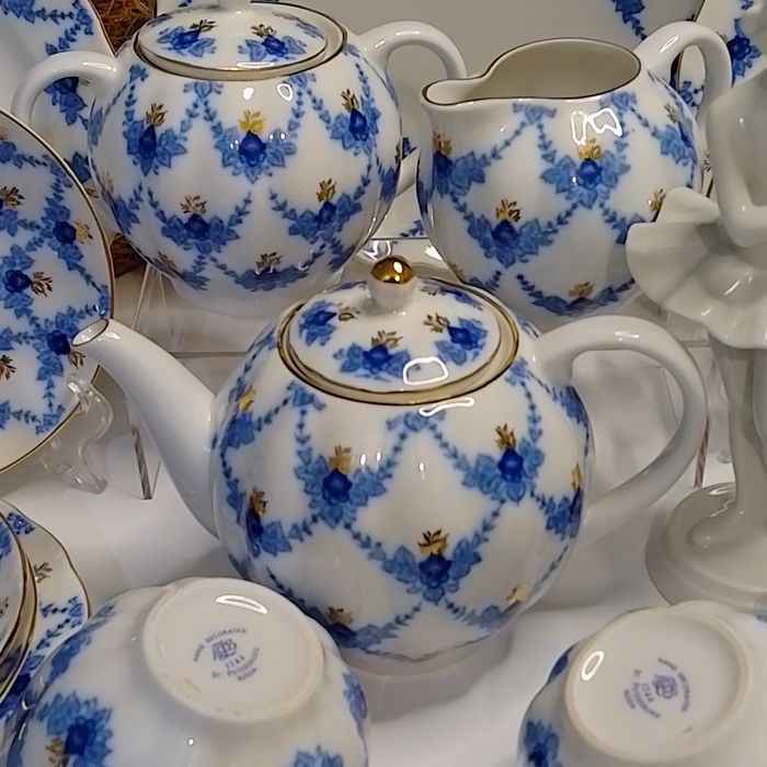 Руски порцелан ЛФЗ сервиз за чай