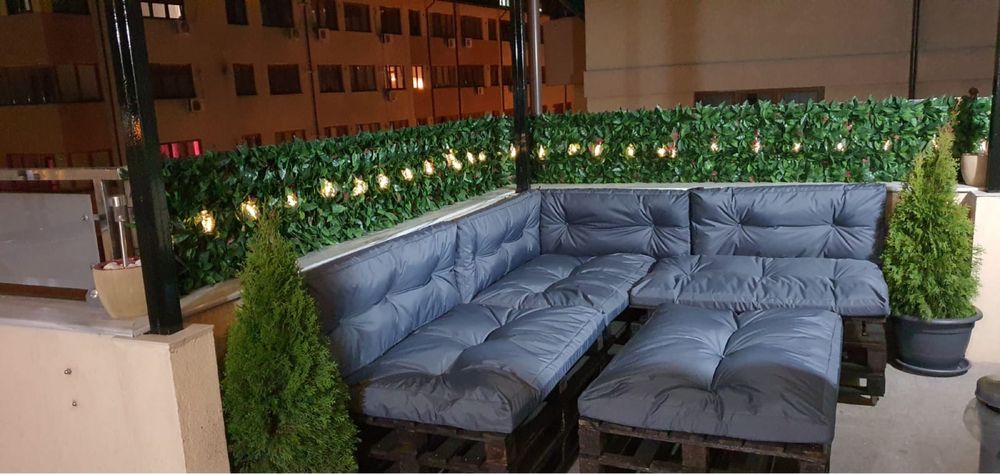 Saltele si perne pentru mobilier gradina,foisor,leagan,baldachin,scaun