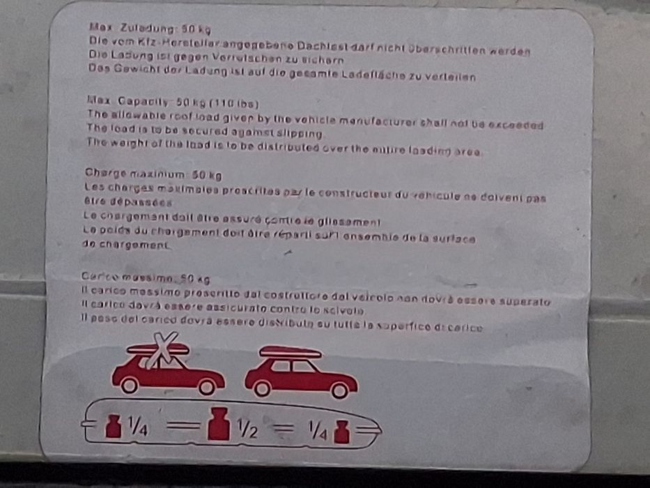 Автобокс на крышу