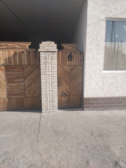 Ворота деревянные