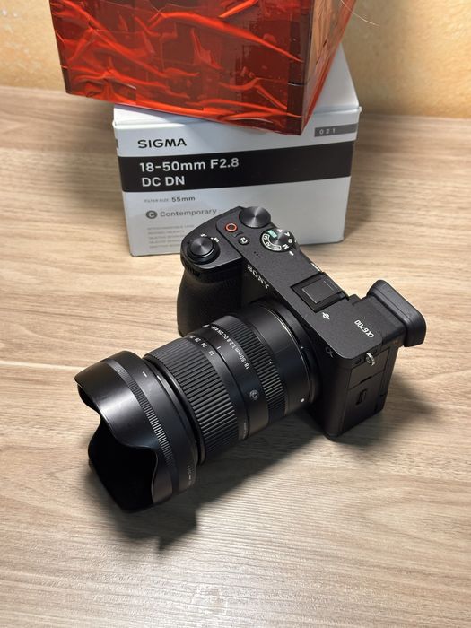 Sony a6700 с sigma 18-50