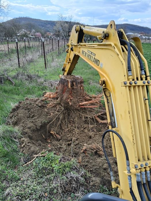 Închiriez miniexcavator