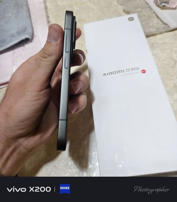 Xiaomi 17 pro 12/256gb yangidek full karobka