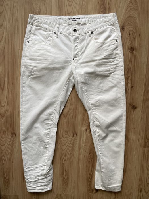 G-Star Raw Afrojack A crotch White tapered/Нови мъжки дънки W38