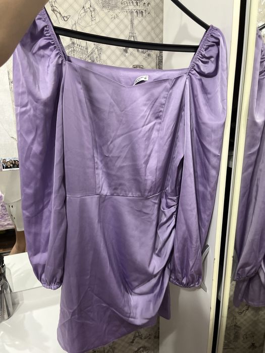 Нежное короткое платье