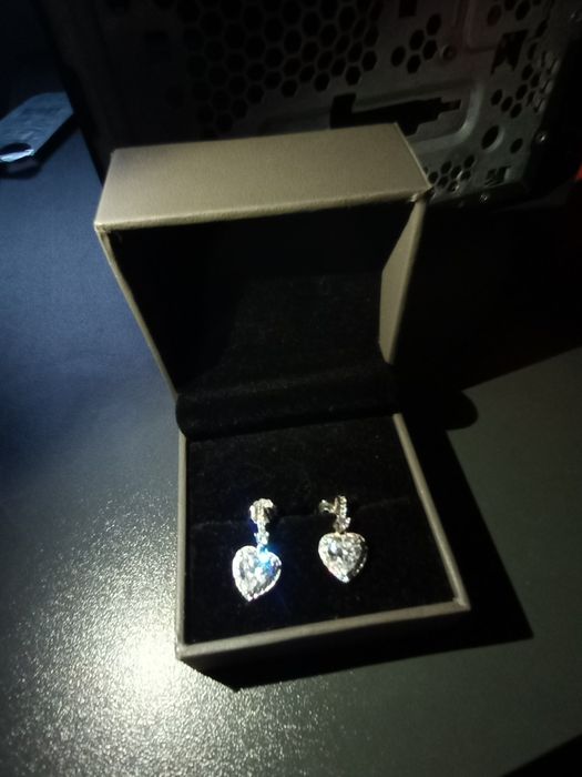 Сребърни обеци 925