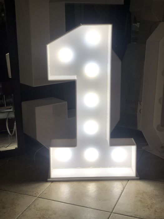 Светещи цифри нови