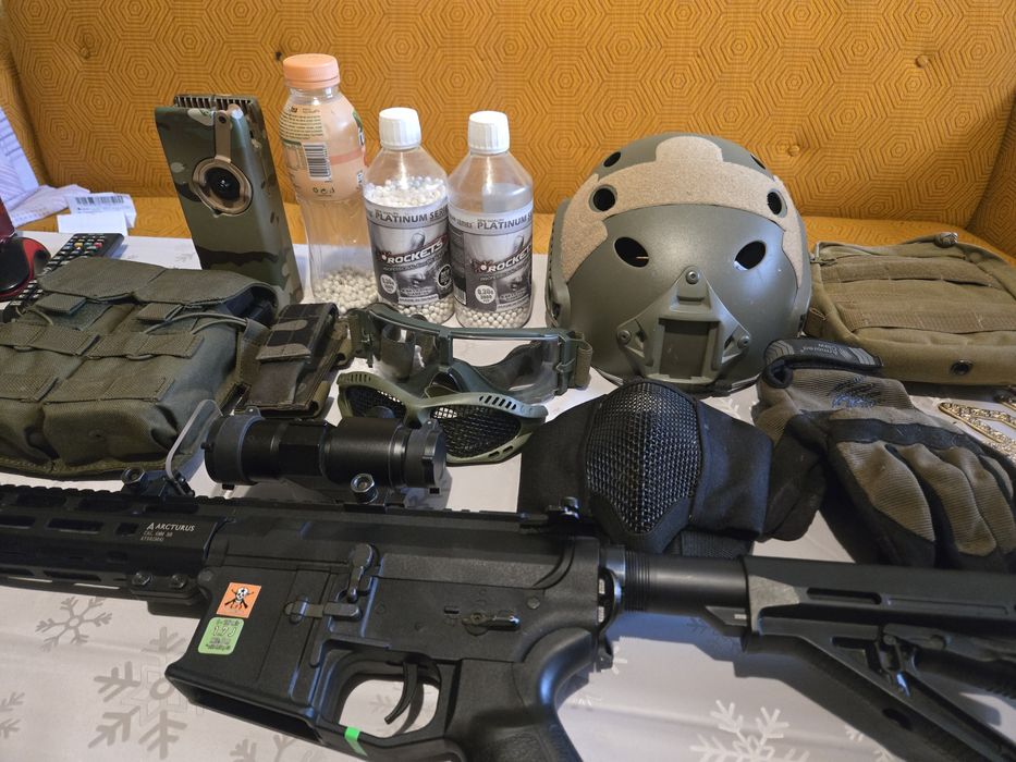 Еърсофт пушка и принадлежностии