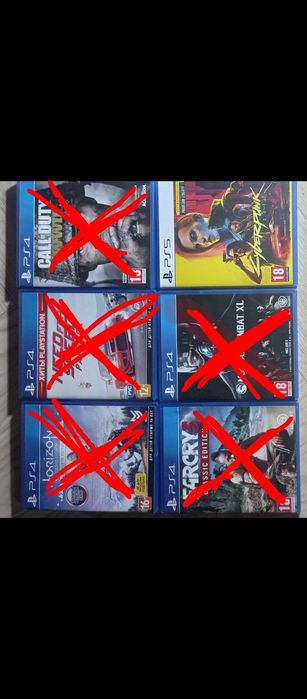 Диски для приставки PS4-5