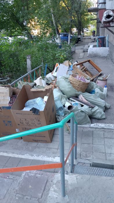 Мусор, вывоз мусора,