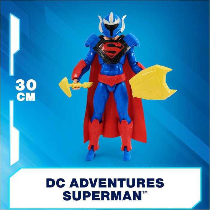 Фигура Супермен 30см с брониран костюм DC Superman Adventures