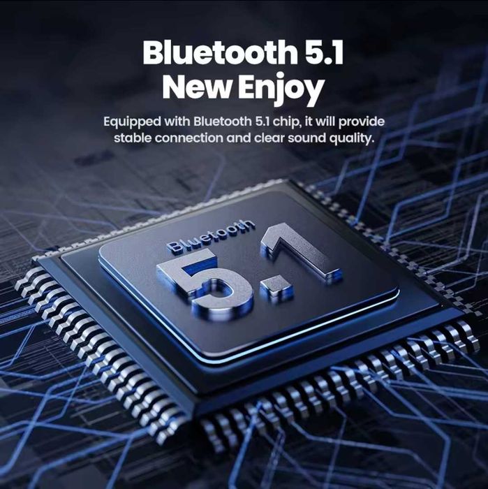 Блутуут адаптер за кола с AUX Toocki 5.1 USB to 3.5mm Jack