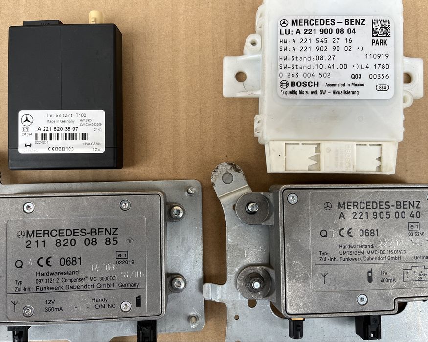 Modul / Module Mercedes S Class W221