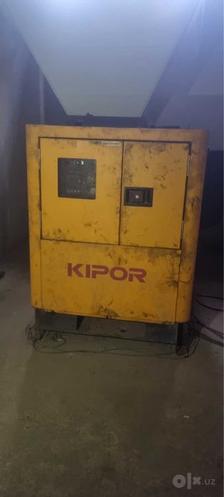 100kw generator hozirda ishlab turibdi