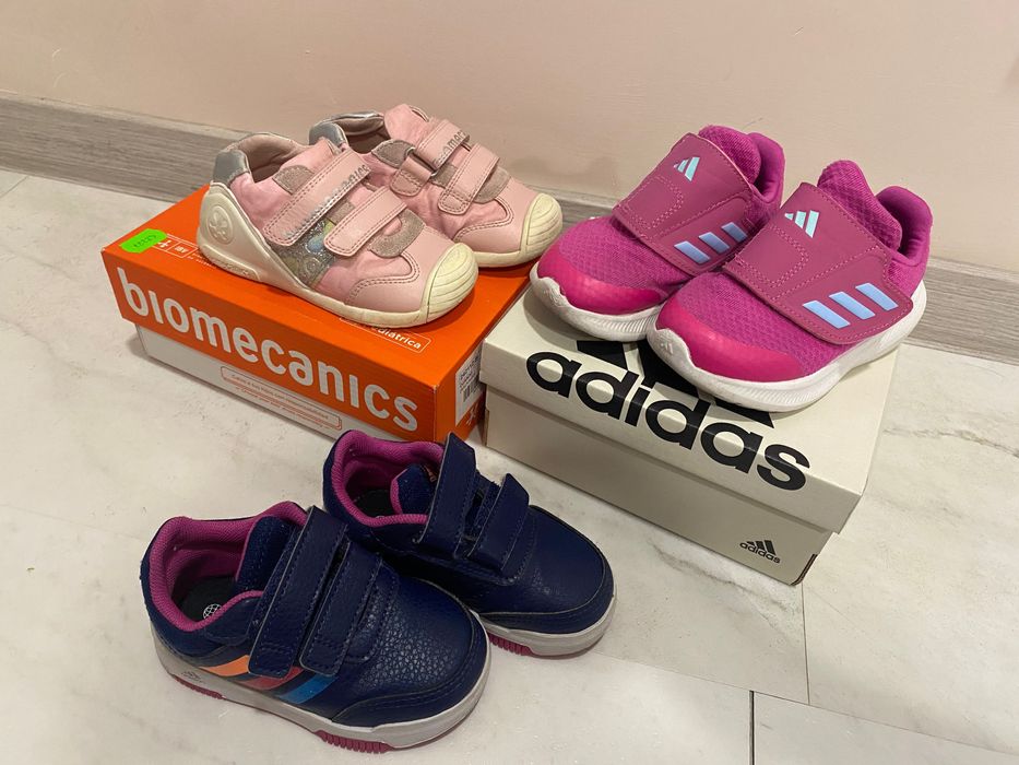 Маратонки Адидас и Биомеханик