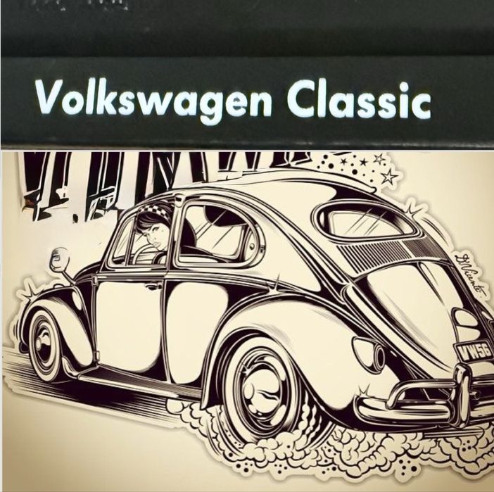 Рамки за регистрационен номер VW CLASSIC подложки номер Фолксваген GTI