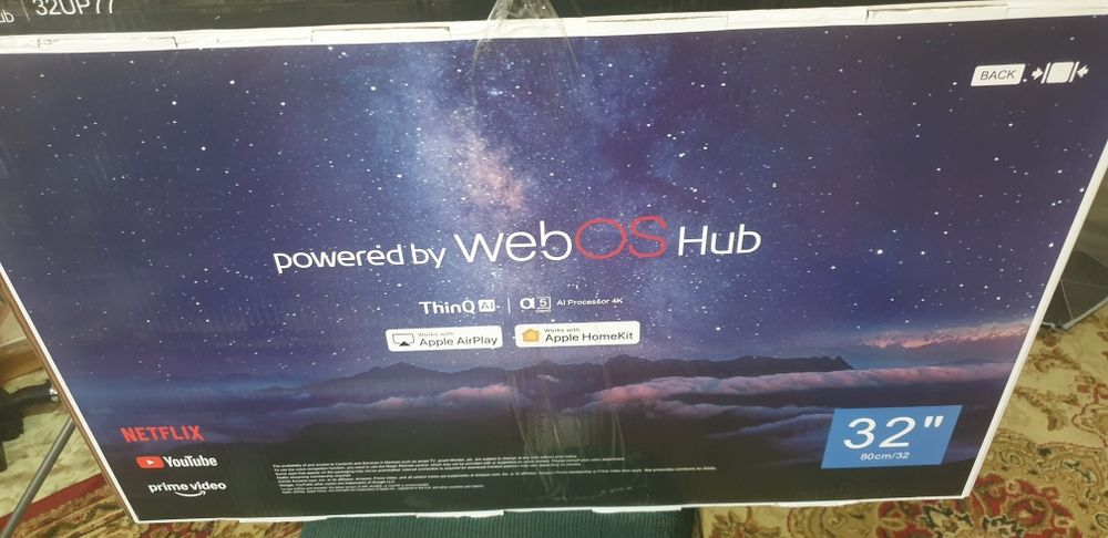 Продам телевизор WebOS Смарт на гарантии