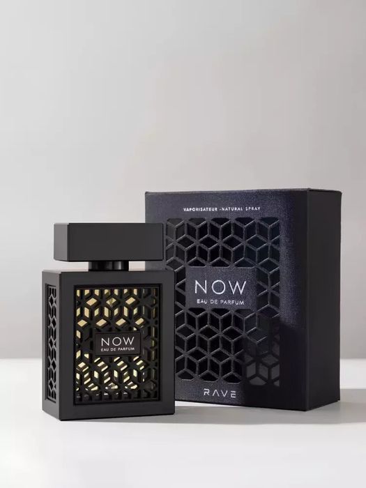 Atir Now Rave by Lattafa erkaklar uchun, 100 ml