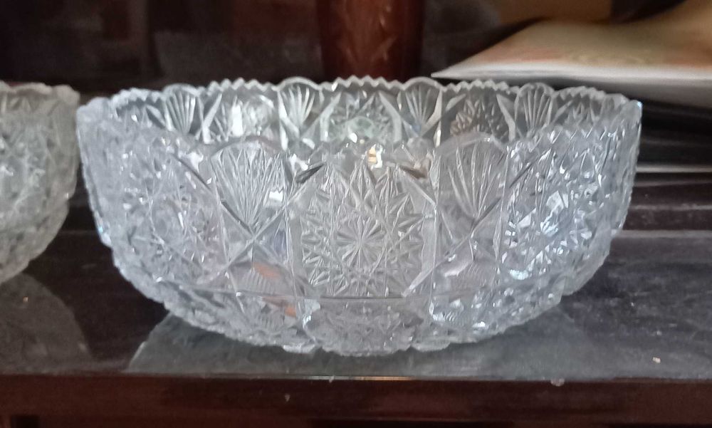 Ваза хрустальная