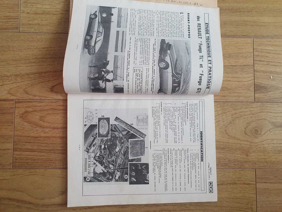 Manual de  intretinere si reparatie Renault Fuego TL/GTL