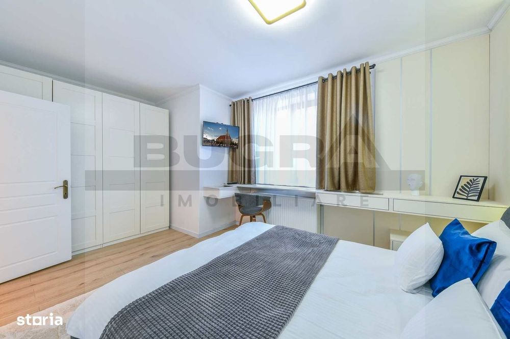 Apartament de 3 camere, Lux, 83mp, parcare, zona UMF