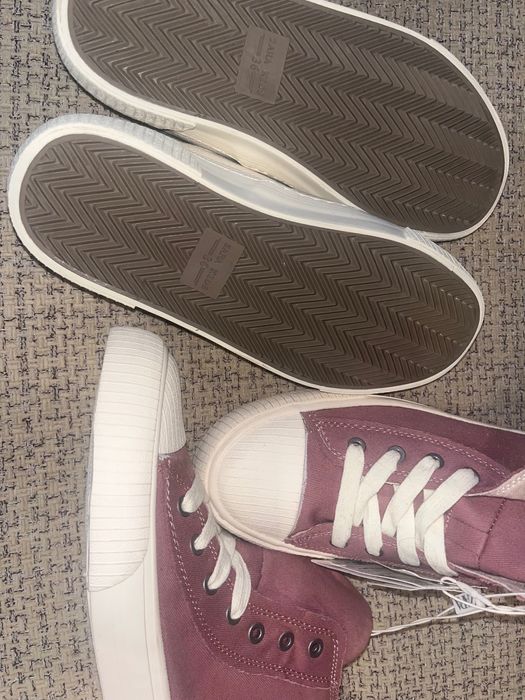 Боти ботуши естествена кожа Zara и Quechua апрески 36 н. Гуменки