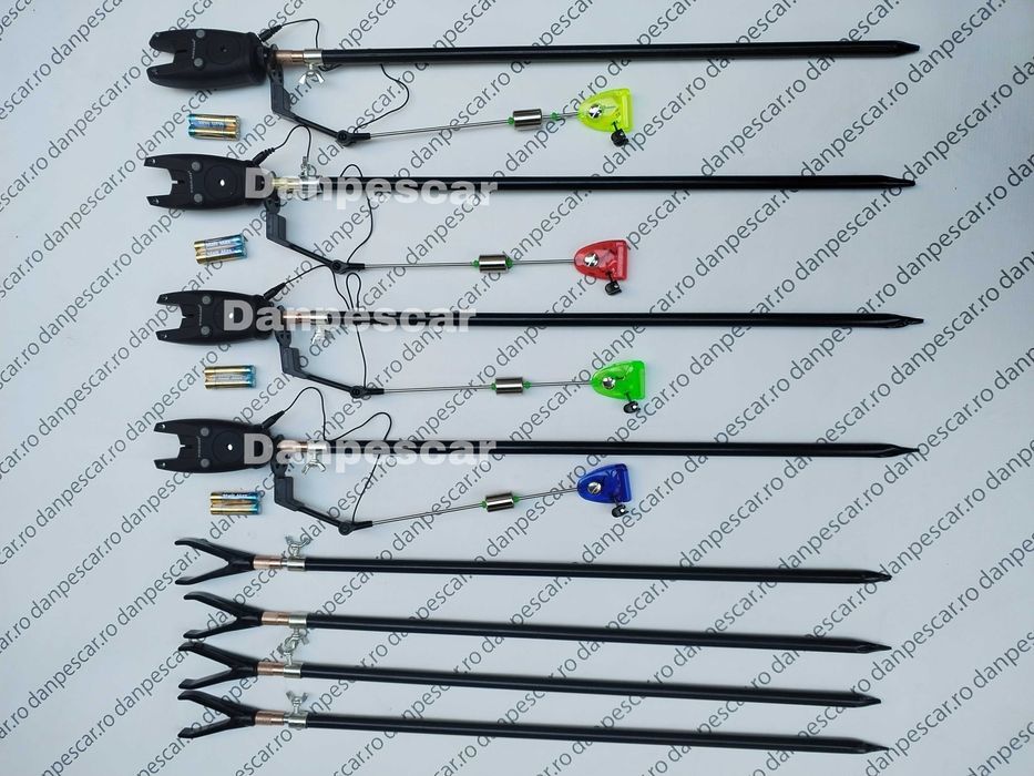 Set 4 Avertizori WINDBLADE 616 + 4 swingere MKM2 cu iluminare si 8Tije