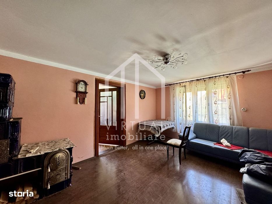 Casa individuala cu accest auto, 4 camere, 490mp teren, Rasinari