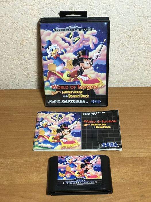 Оригинальные картриджи SEGA Megadrive